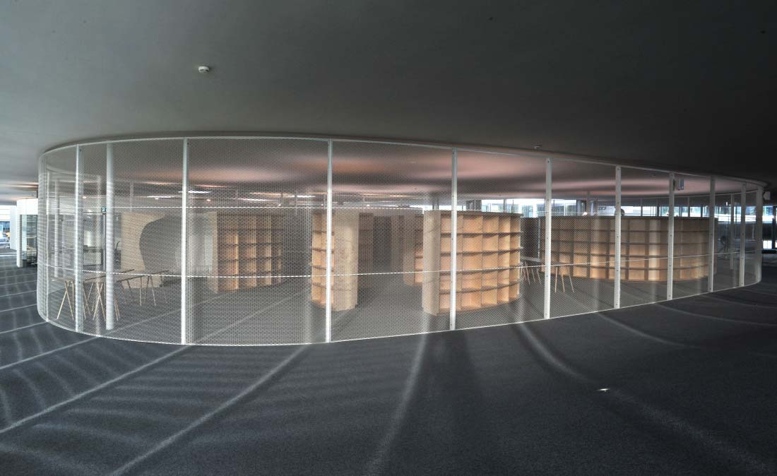 Librairie La Fontaine, EPFL, Rolex Learning Center | Lausanne | Kawamura Ganjavian Architecture Design                      